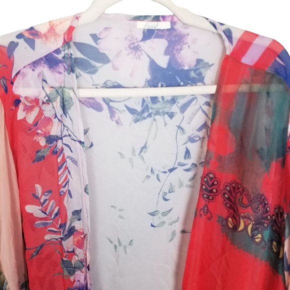 Anthropologie Floreat Womens OS Bird Floral Print - Picture 2 of 8